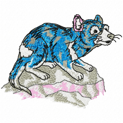Mice Embroidery Design 2